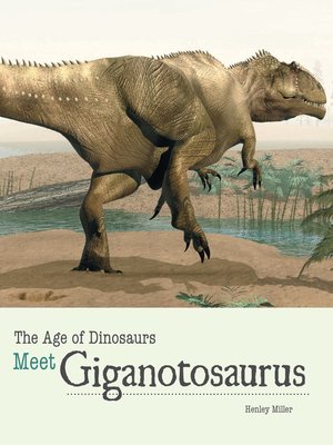 cover image of Meet Giganotosaurus